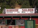 Rawhide Saloon Sign
